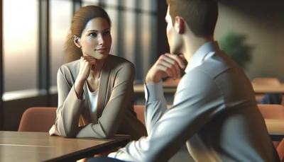 Empathisch luisteren in een werkgesprek tussen twee collega's