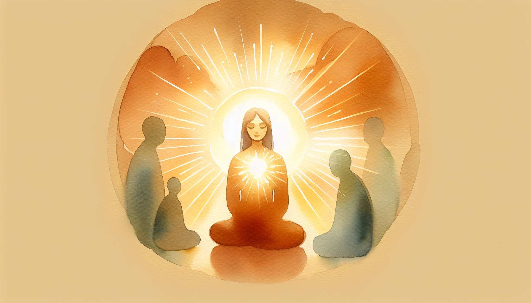 Persoon die zelfcompassie beoefent als basis voor emotieregulatie en empathie